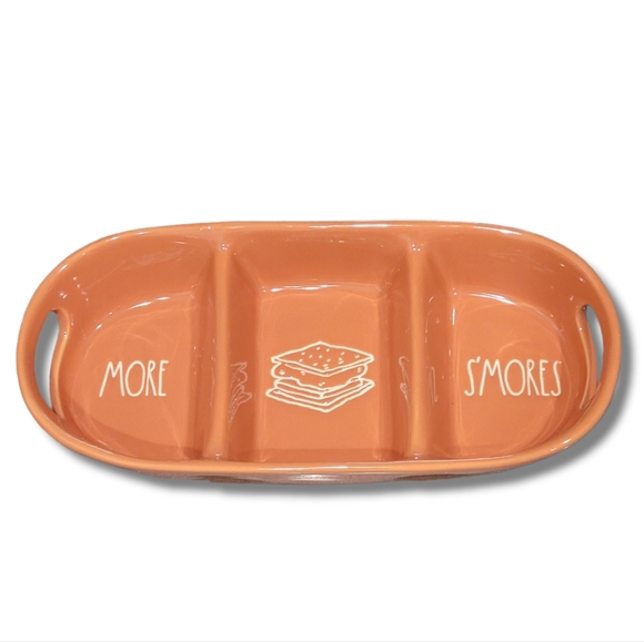 Rae Dunn Ceramic More Sโmores Serving Tray - Picture 2 of 3